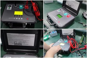 Comprobador de Aislamiento y Resistencia de Alto Voltaje Digital Multifuncional Inteligente de 15kv Personalizado con Pantalla LCD (50m) - Product Image 5