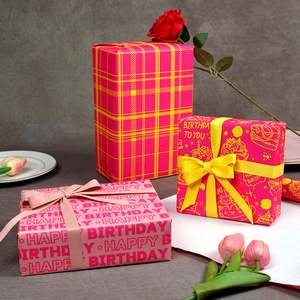 Décoration d'anniversaire en papier d'emballage de gâteau à haute brillance - Product Image 6