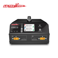 Chargeur de drone 6S 8S 10S 12S UP2800-14S 2X1400W 28A Support LiPo LiHV Batterie intelligente pour drone de cartographie agricole