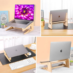 <b>Foldable</b> Adjustable <b>Laptop</b> Stand Double Sided Tabletop Support For Home Office Use - Product Image 4