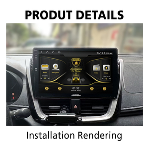 Autoradio Android haute performance 2+32G, <span class=keywords><strong>CarPlay</strong></span> sans fil, écran IPS 1280*800 9,35 pouces, 4 cœurs, navigation GPS, radio multimédia - Product Image 3