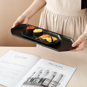 Heißer Verkauf japanische Keramik flache Platte matte Haushalt flache Platte Porzellan Essteller - Product Image 5