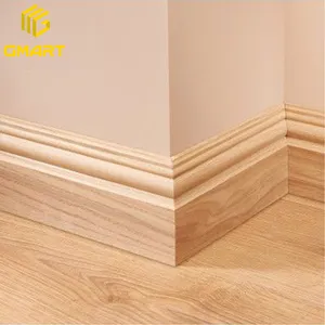 Gmart Pvc White Metal Wood Floor Granite Flush-Fitting Wpc Flooring Rodapie De Cocinas Skirting Line For Floors