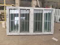 Gaya Eropa keamanan yang kuat tahan pencurian keamanan jendela desain panggangan dengan kaca Tempered untuk rumah