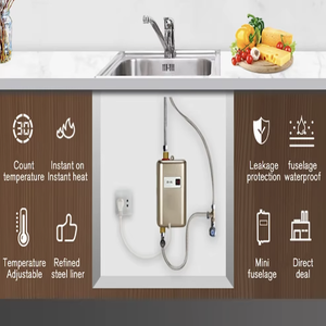 3800W Elektrische <span class=keywords><strong>Boiler</strong></span> Instantane Tankless Instant Warmwaterboiler Keuken Badkamer Douche Flow <span class=keywords><strong>Water</strong></span> <span class=keywords><strong>Boiler</strong></span> 110V/220V - Product Image 5