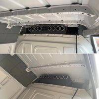 Unidad Evaporadora de Refrigeración Individual Universal BC223 para Debajo del Tablero, 12V 24V 48V, para RV, Camión, Autobús, con Control Remoto, ORING, LHD/RHD