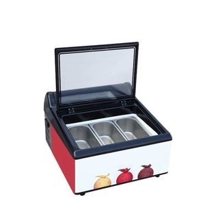 Portátil pantalla eléctrica <span class=keywords><strong>pequeña</strong></span> encimera helado refrigerados mostrar congelador - Product Image 6