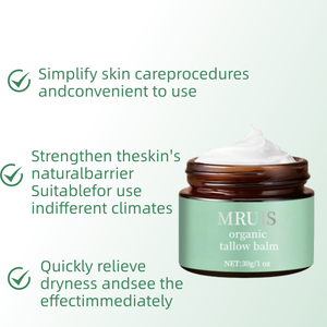 Premium Grasgefütterte Rindertalg-Glycerin Multi-Effekt-Creme Feuchtigkeitspflege 30ml |   Gesicht Hände Ganzkörper Alle Hauttypen Tiefenpflege Reparatur - Product Image 2