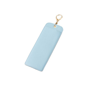 PU <b>leather</b> photo storage case <b>keychain</b> celebrity idol photo album four-grid pet photo folder - Product Image 5