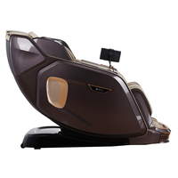 Silla de Masaje Corporal Completo 3D de Lujo Zhouqi, Gravedad Cero, Control por Voz con IA, Carga Inalámbrica, Música Bluetooth