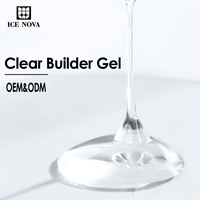 Gel UV Constructeur pour Ongles 1 KG – Vernis Transparent en Gros, Base et Top Coat Gel Transparent 1kg