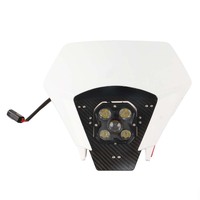 Phare LED avant pour moto 28W 3500 Lumens 6000K pour GASGAS EX EC 300 350F 400F 450F 500F SM700 2024-2025