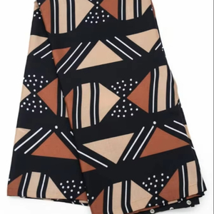 Tissu Pagne Africain Imprimé Wax pour Femme, Motif Floral Vif, Coton Respirant, Teinture Naturelle, Textile Traditionnel pour Robe de Soirée - Product Image 1