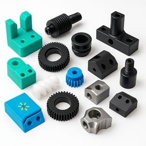 Servicios de Mecanizado CNC de Precisión Personalizados OEM para Piezas de Plástico POM Delrin, Acero Inoxidable, Prototipos Metálicos Personalizados y Piezas de Plástico - Product Image 2