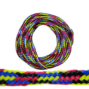 เชือกนิรภัยสำหรับเวคบอร์ดและเวทสกีแบบถัก PE พร้อมด้ามจับโฟม EVA รับน้ำหนักได้สูงสุด 2000 ปอนด์ รุ่น WR-60 สำหรับเล่นเซิร์ฟ สีและแบบปรับแต่งได้ - Product Image 3