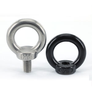 DIN582 304 acier inoxydable Eyenut M3 M4 M5 M6 <span class=keywords><strong>M8</strong></span> M10 métrique femelle fileté rond anneau de levage écrou à oeil - Product Image 4