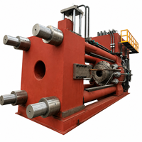 Presse d'extrusion hydraulique en aluminium 2000T, 8 pouces, 450KW, 380V, extrudeuse robuste PLC pour profilés de construction