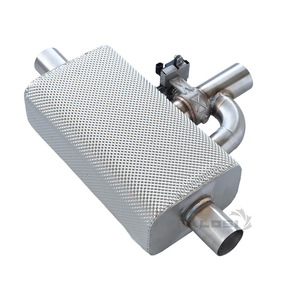 Tuyau d'<span class=keywords><strong>échappement</strong></span> universel en acier inoxydable OEM avec soupape électronique et télécommande pour accessoires de performance automobile - Product Image 4