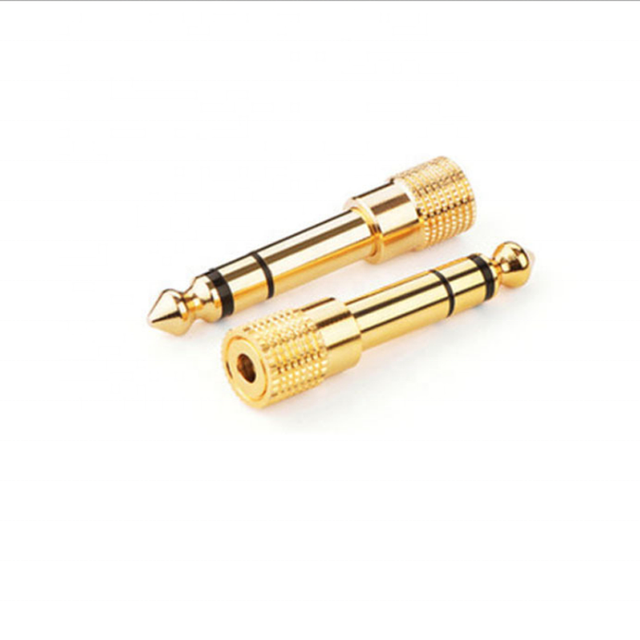 Tigerwill Manufacturer  6.35mm Male to 3.5mm Female Stereo Audio Adapter Gold Plated