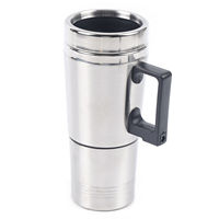 Tasse électrique de voyage portative d'acier inoxydable pour le produit automatique de l'électronique des voitures 400ml