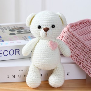 Bambole <span class=keywords><strong>Amigurumi</strong></span> Personalizzate Fatte a Mano, Orsacchiotti Vintage all'Uncinetto - Product Image 6