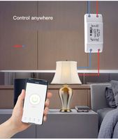 Disjoncteur d'éclairage de l'application de contrôle de la maison intelligente Interrupteur intelligent Wifi