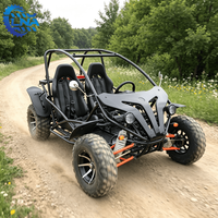 Buggy des dunes 200cc à refroidissement par huile, équipé de ceintures de sécurité 5 points, idéal pour les sorties du week-end