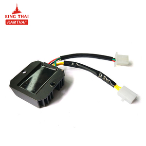 KAMTHAI อะไหล่รถจักรยานยนต์,VS125 GN125 <span class=keywords><strong>125cc</strong></span> เครื่องปรับแรงดันไฟฟ้าตัวเรียงกระแสสำหรับรถจักรยานยนต์ <span class=keywords><strong>Suzuki</strong></span> Haojue - Product Image 4