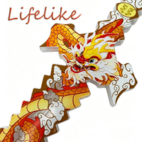 Épée Lumineuse Dragon avec Effets Sonores Jouet pour Enfants Épées en Plastique LED Lumineuses Vente en Gros