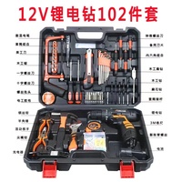 Kit de herramientas eléctricas para el hogar, caja de herramientas profesionales para el coche con estuche de plástico, de litio, 28, 35 y 92 unidades