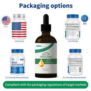 Aceite de Orégano Silvestre 100% Puro en Gotas, Marca Privada OEM, Pruebas COA/Terceros, Estándares USP/UE para Operadores de Marcas Globales - Product Image 4