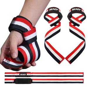 New Arrival Cotton Figure 8 Weightlifting Power Straps Neoprene Padded Gym and Fitness <strong>Exercise</strong> <strong>Belt</strong> - Product Image 1