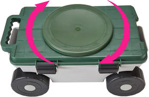 <span class=keywords><strong>Negozio</strong></span> di attrezzi per impastare rotante da giardino esterno con ruote per diserbo e <span class=keywords><strong>giardinaggio</strong></span> - Product Image 2