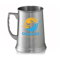 Écologique 13.5 oz. Tasses à bière en acier inoxydable 2 couleurs