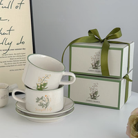 Emballage en papier rigide de luxe personnalisé OEM ODM, boîtes en papier à couverture rigide pour emballage de tasse