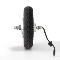 Moteur de roue sans balais 12V 10 pouces avec engrenage et encodeur pour trottinette, fauteuil roulant, chariot robot (étanche IP66)