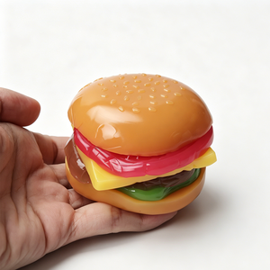 Juguete de Simulación de Hamburguesa Estilo Noodh, un Producto Popular de Comercio Electrónico Transfronterizo con Rebote Lento y Alivio del Estrés - Product Image 2