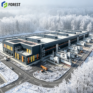Professional Prefabricated Steel Structure Warehouse Portal <b>Frame</b> Agricultural Facility Manufacturer - Product Image 1