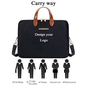 กระเป๋าใส่โน้ตบุ๊ก13 14 15.6นิ้ว,กระเป๋าใส่โน้ตบุ๊กกันน้ำได้สำหรับ <span class=keywords><strong>Macbook</strong></span> <span class=keywords><strong>Air</strong></span> ASUS Dell Huawei กระเป๋าสะพายกระเป๋าใส่เอกสาร - Product Image 5