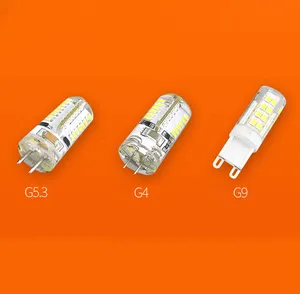 Bombilla LED pequeña de alta calidad, G4, G9, GY6.35, G5.3, BA15D, 12V, 24V, 220V, multipotencia, ahorro de energía, punto de luz, G4, G9