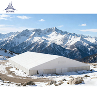 Carpa de Almacenamiento Exterior de Aluminio Resistente con Cubierta de PVC Impermeable para Almacenamiento Industrial