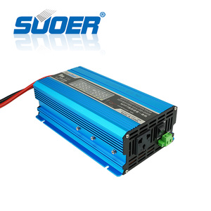 Convertisseur de courant hors réseau <span class=keywords><strong>Suoer</strong></span> 12V 220V <span class=keywords><strong>1500W</strong></span> à onde sinusoïdale modifiée, affichage LED, monophasé, fréquence de sortie 50Hz/60Hz, 30A, OEM accepté - Product Image 3