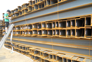 เหล็กเอชบีม ความหนา 3 มม.-30 มม. ความยาว 6 ม. 12 ม. เหล็กเอชบีม รูปตัว <span class=keywords><strong>H</strong></span> สำหรับงานก่อสร้าง - Product Image 6