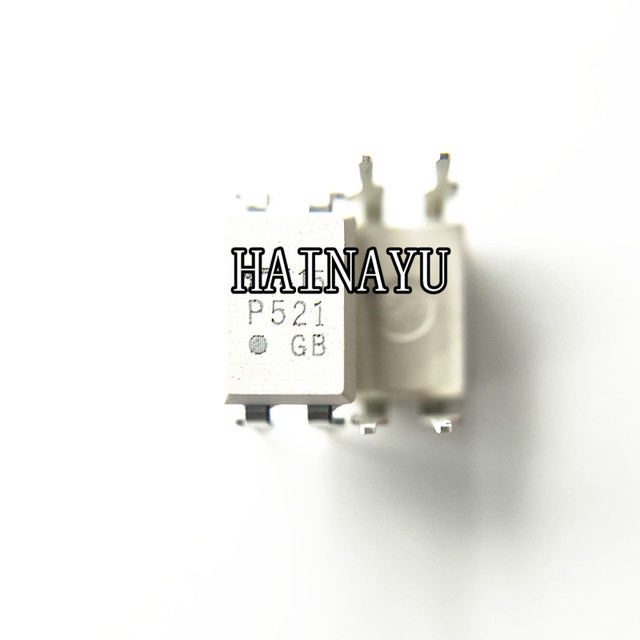 Hainayu  SOP P521 TLP521-1GB TLP521-1 DIP-4 Optocoupler Is Directly Inserted Into a Series of Orders for IC Chips of