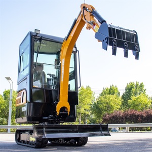 Produits les plus vendus : Mini-excavatrice multifonctionnelle de 2 tonnes avec pelle rétrocaveuse et pince, type excavatrice, prix compétitif - Product Image 5