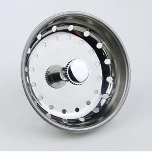 USA Standard Kitchen <strong>Sink</strong> <strong>Strainer</strong> Spring Clip Replacement Standard Drain Steel Basket - Product Image 3