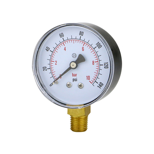 OEM 2.5% độ chính xác cao kiểm tra đồng hồ đo áp suất dầu khí đo áp suất nước 10bar áp kế không khí - Product Image 1