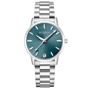 Reloj de Pulsera de Lujo para Mujer, Resistente al Agua, Personalizado, de Acero Inoxidable, con Movimiento de Cuarzo, Esfera de Cristal con Fecha, para Negocios - Product Image 2