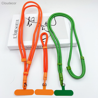 Cordon de téléphone portable long coloré, accessoires de collier, cordon polyvalent anti-perte pour smartphone, lanières bandoulière pour téléphone portable