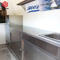 Ijs Truck Gelato Kar Mini Food Trailer Straat Op Maat Gegalvaniseerde Plaat Voedsel Automaat Kar Fruit Verwerkingsfabriek